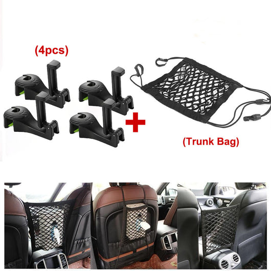 Gancho Organizador para Asiento de Auto con Soporte para Teléfono - Image 5