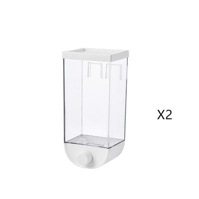 Dispensador de Cereales Montable con Presión Fácil - Contenedor de Almacenamiento de Alimentos - Image 7