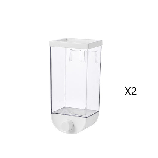 Dispensador de Cereales Montable con Presión Fácil - Contenedor de Almacenamiento de Alimentos - Image 7