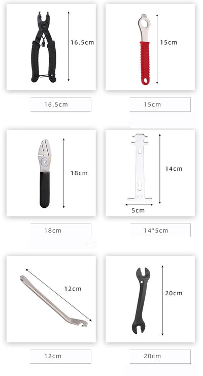 Kit Completo de Herramientas para Reparación de Bicicletas de Montaña - Image 7