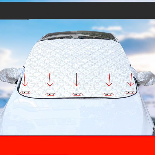 Cubierta Magnética Anticongelante para Parabrisas de Auto en Invierno - Image 11