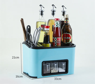 Organizador Multifuncional de Cocina con Soporte para Cuchillos y Almacenamiento de Condimentos - Image 14