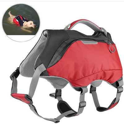 Chaleco Salvavidas para Mascotas con Mochila - Image 4