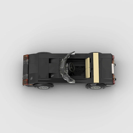 Juego de Construcción Puzzle Auto Convertible Retro de Carreras con Piezas Pequeñas - Image 2