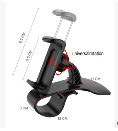 Soporte Giratorio 360° Universal para Celular en Auto