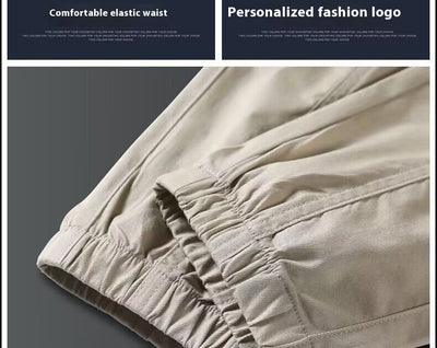 Pantalones Harem Deportivos Sueltos para Hombre - Cintura Ajustable Tendencia - Image 9
