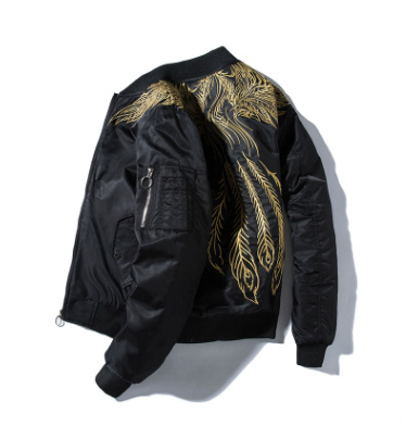 Chaqueta Bomber Harajuku Yokosuka con Bordados - Estilo Urbano Juvenil - Image 6