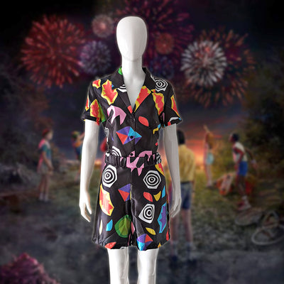 Vestido Corto Impreso en 3D