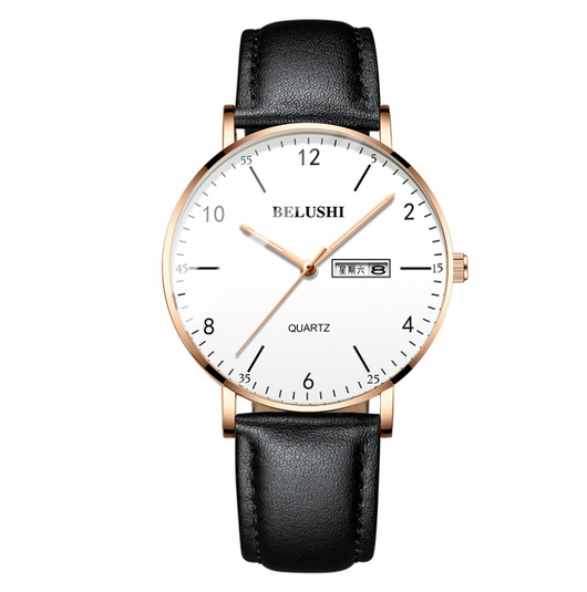 Reloj Cuarzo Hombre Casual Ejecutivo Resistente al Agua con Esfera Luminosa - Image 13