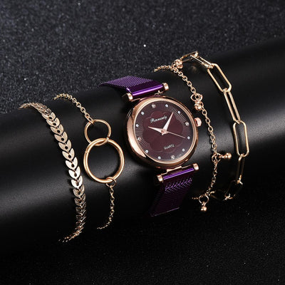 Reloj de Pulsera con Malla de Aleación - Image 9