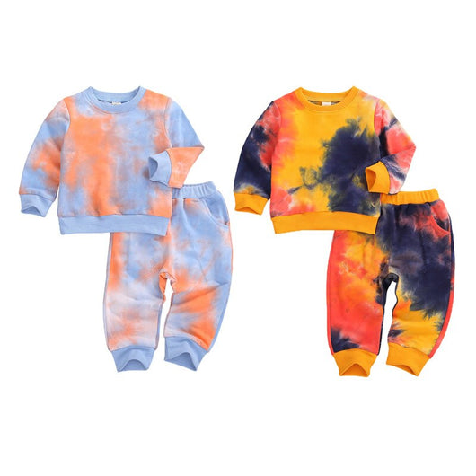 Conjunto Tie-Dye para Niños con Blusa Manga Larga - Image 2