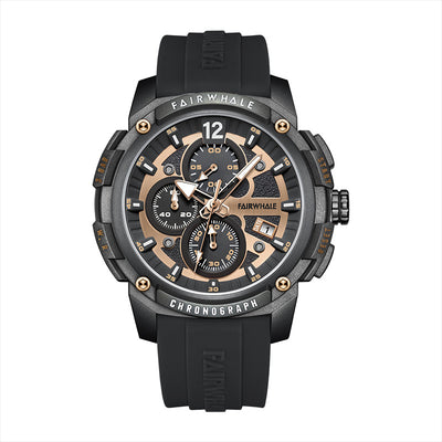 Reloj Multifuncional de Cuarzo para Hombre - Minimalista Resistente al Agua - Image 3