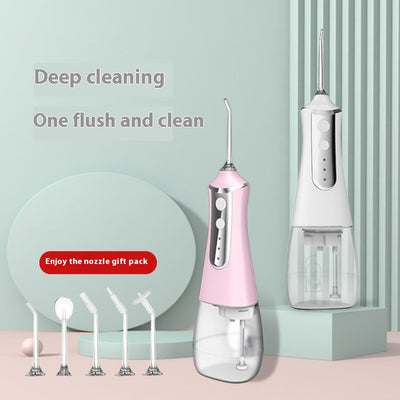 Limpiador Dental Portátil con Irrigador Eléctrico