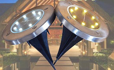 Luces Solares de Jardín Impermeables con 8 LEDs - Image 3
