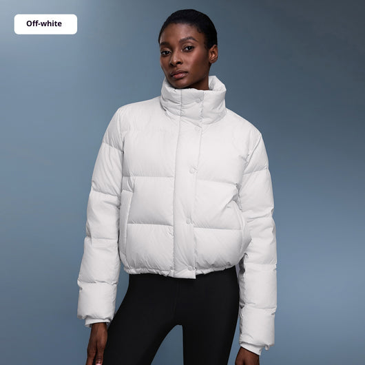 Abrigo de Plumas de Pato Blanco Desmontable con Capucha para Mujer - Invierno Cálido y Elegante - Image 6