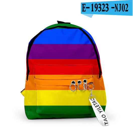 Mochila Escolar Unisex con Impresión 3D Digital - Estilo Moderno para Estudiantes - Image 33
