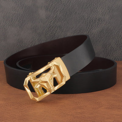 Cinturón de Cuero para Hombre con Hebilla Automática sin Agujeros - Image 6