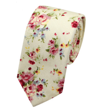 Corbata de Algodón con Estampado Moderno para Hombre - Image 12
