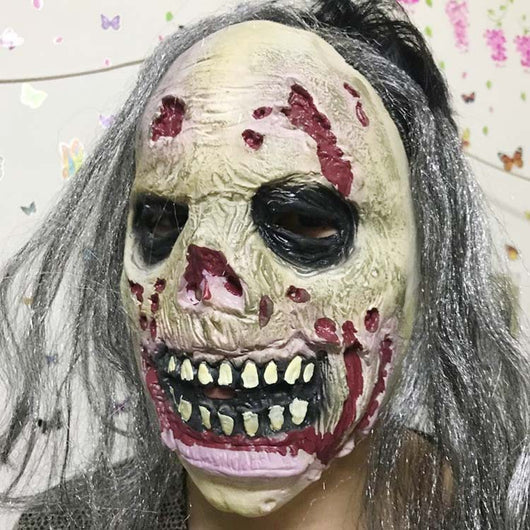 Máscara de Zombie Aterradora para Halloween - Image 10