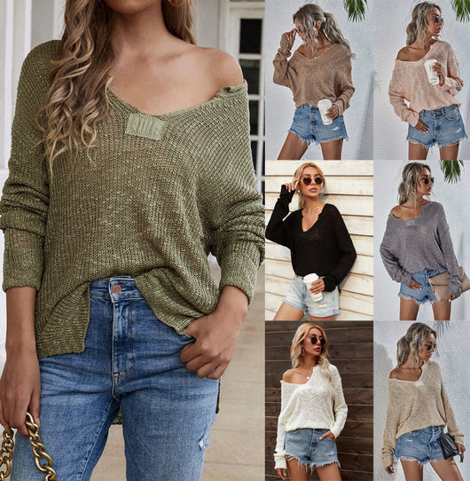 Suéter Holgado de Acrílico para Otoño e Invierno - Image 3