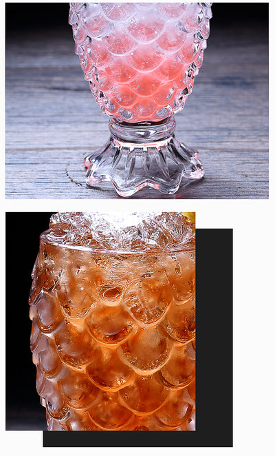 Vaso de Sirena de Vidrio Transparente para Jugos y Bebidas - Image 8