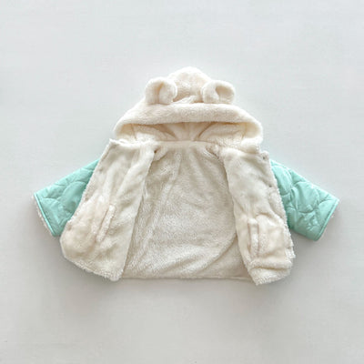Ropa de Bebé Acolchada con Forro Polar Cálido - Image 4