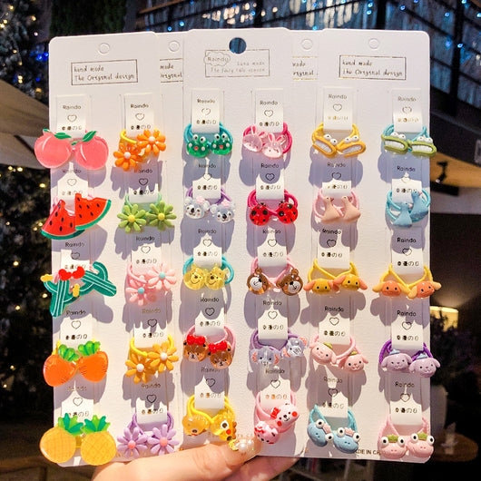 Set de 20 Elásticos Coloridos para el Cabello Infantil - Image 31