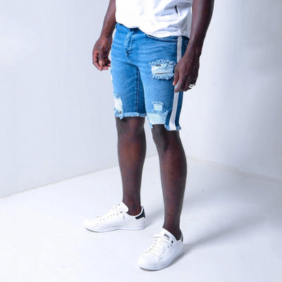 Shorts Denim Rotos para Hombre - Estilo Urbano Verano - Image 7
