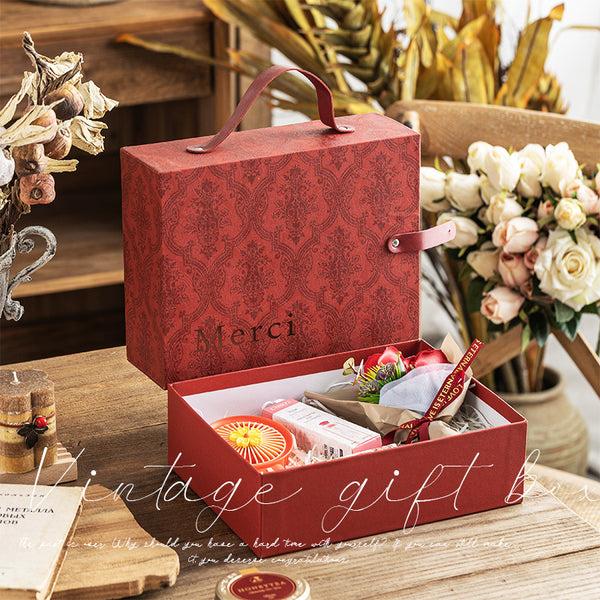 Pañuelo de Seda Cuadrado Lujo con Caja de Regalo para Bodas y Eventos