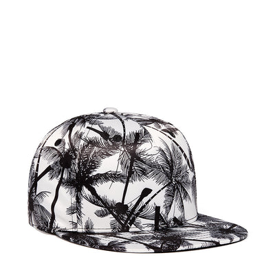 Gorra de Ala Recta con Estampado de Palmeras - Unisex Trendy - Image 8
