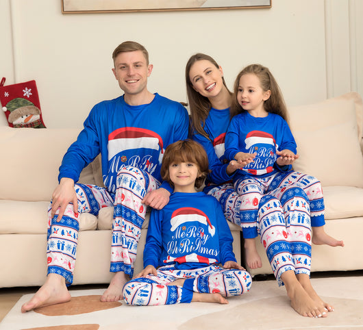 Pijamas Navideños Familiares a Juego - Conjunto Estampado y Pantalón a Cuadros - Image 12