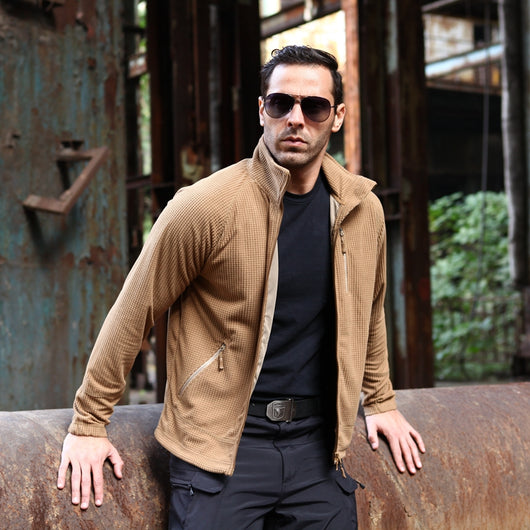 Chaqueta Militar Formal de Forro Polar para Hombre - Image 3