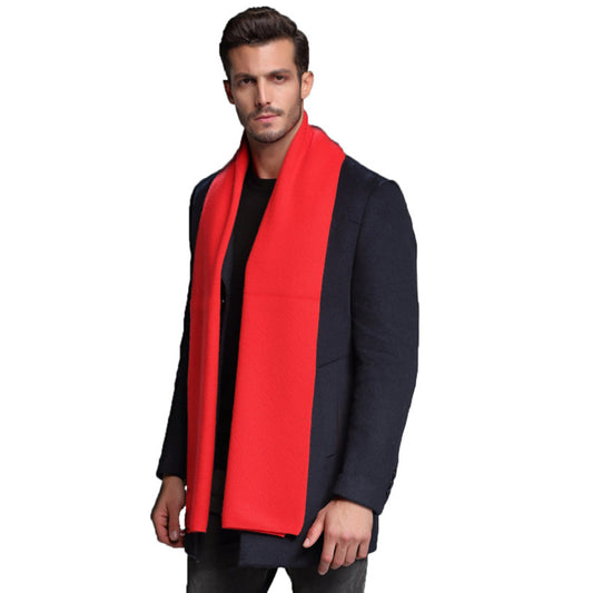 Bufanda de Cachemira para Hombre Otoño Invierno - Doble Faz Ejecutiva - Image 2