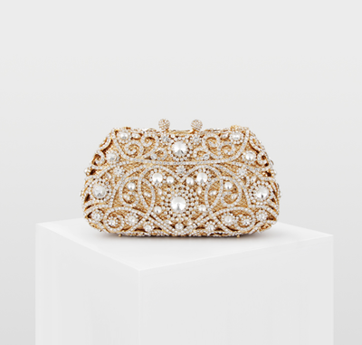 Bolso de Noche con Cristales Brillantes