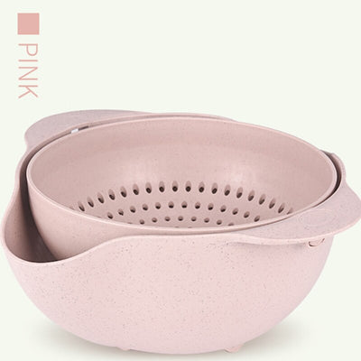 Colador y Organizador de Cocina Multiusos - Cesta de Lavado de Arroz y Frutas - Image 4