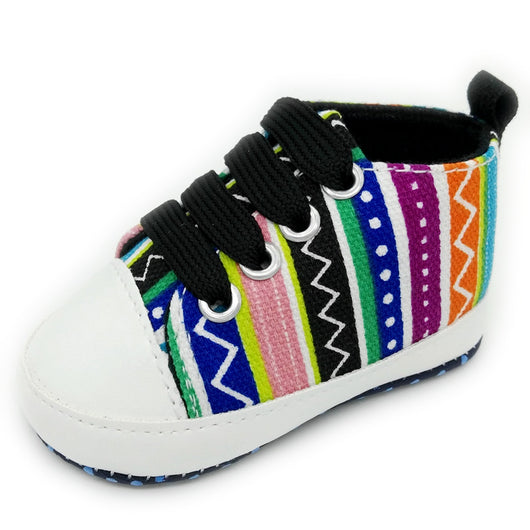 Zapatillas Coloridas de Lona para Bebé - Suela Suave y Flexible 0-12 Meses - Image 13