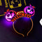 10 pumpkin headbands