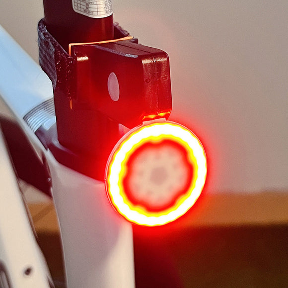 Luz Trasera para Bicicleta con Diseño Adorable