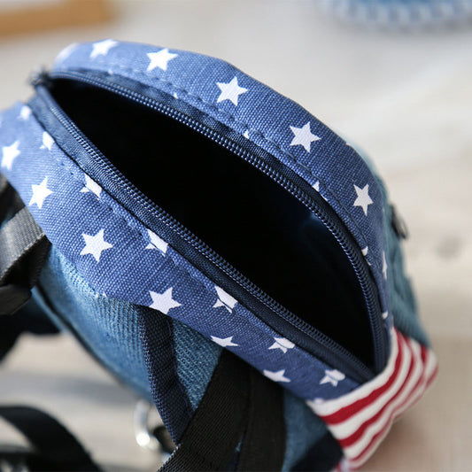 Mochila Escolar Denim para Mascotas - Image 2