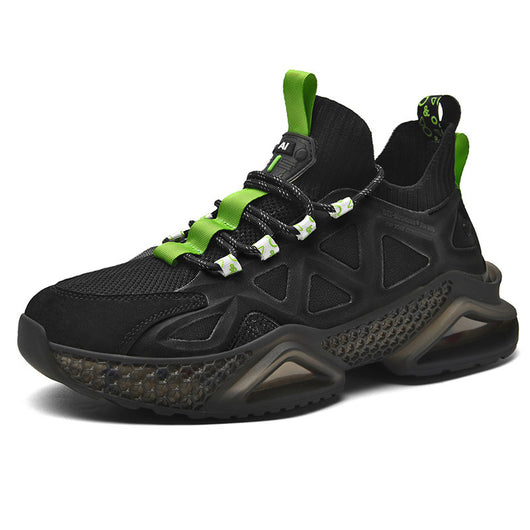 Zapatos Deportivos Casuales Otoño con Suela Gruesa y Tejido Volador - Image 12