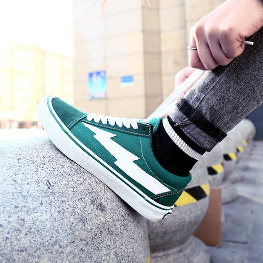 Zapatillas Retro Vulcanizadas para Parejas - Estilo Skate Clásico Unisex - Image 2