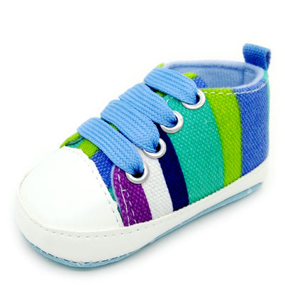 Zapatillas Coloridas de Lona para Bebé - Suela Suave y Flexible 0-12 Meses - Image 12