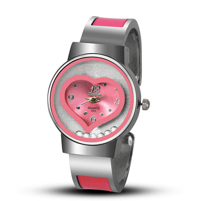 Reloj de pulsera para mujer con diseño de corazón y movimiento de cuarzo - Image 19