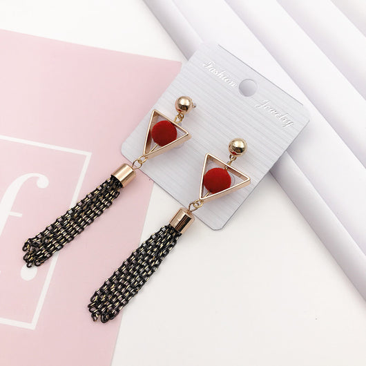 Aretes Coreanos Asimétricos con Flor de Perla y Moño - Image 37