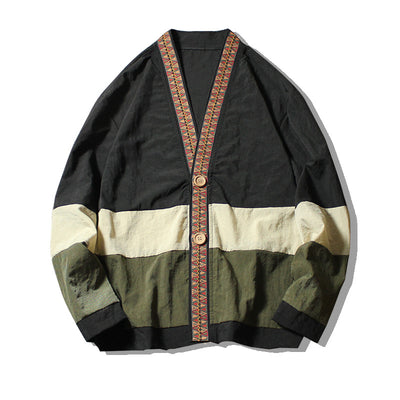 Cardigan Estilo Tangzhuang Verano - Diseño Retro Tradicional Asiático - Image 5