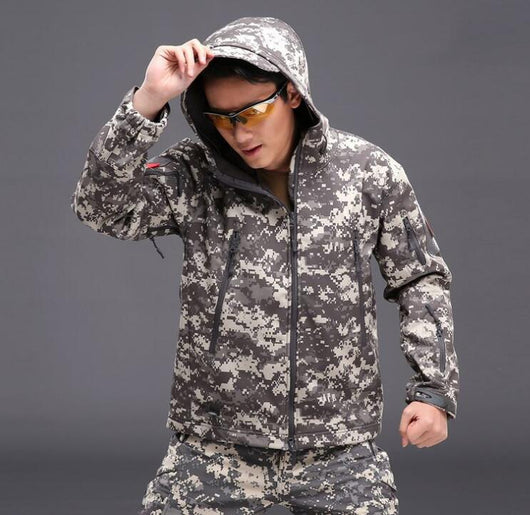Chaqueta Táctica Softshell Shark Skin TAD V4 Impermeable para Hombre - Image 3