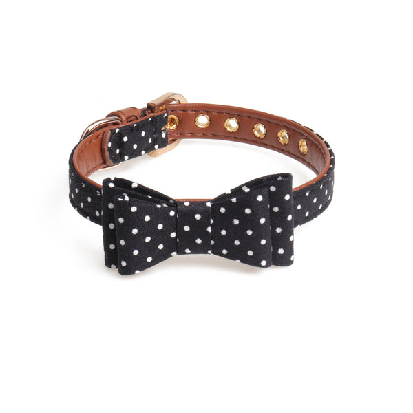 Collar con Lazo de Lunares para Mascota - Image 9
