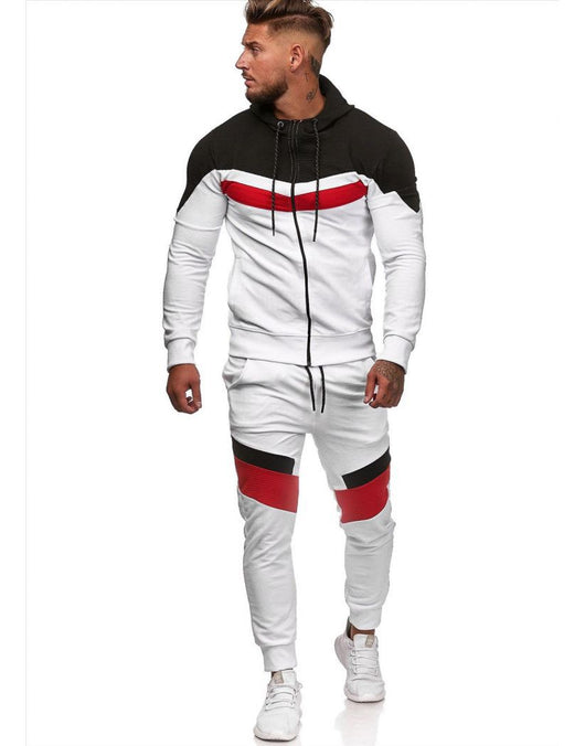 Sudadera Deportiva con Bloques de Color