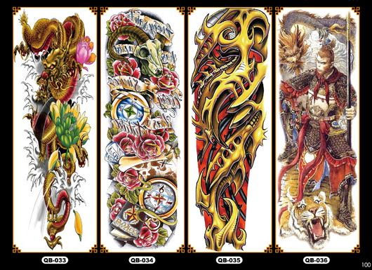 Manga Completa Tatuaje Temporal Impermeable Serie QB - Image 25