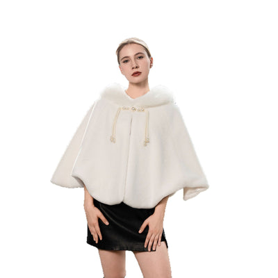 Capa Tejida Plus Size con Pelaje Grueso y Acolchado Térmico - Image 5